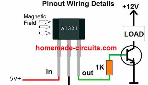 Linear Hall-Effect Sensor - Working and Application Circuit | Homemade