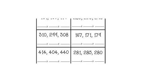 Ordering Numbers (3 Digit and 4 Digit): Greatest to Least / Least to