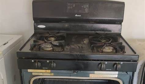 amana gas stove manual