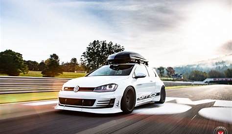 Golf GTi RS with an Insane Rocket Bunny Wide Body Kit — CARiD.com Gallery