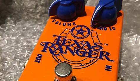Cesar Diaz Texas ranger - Orange | Know your Tone | Reverb