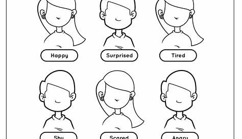 Emotions - Free Worksheet for Kids by SKOOLGO.com | Worksheets for kids