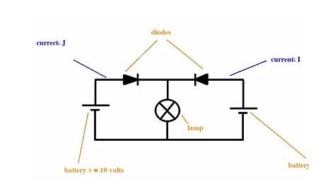 diodes in parallel circuit diagram