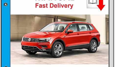 OEM 2018 VW Volkswagen Tiguan Owners Manual | eBay