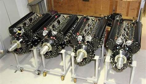 4x Airworthy Rolls Royce Merlin engines, destined for Lancaster NX611. | Engineering, Aircraft