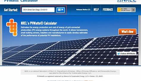 Solar Panel Calculators - Solar to the People