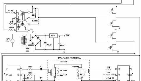 2.8. Circuito electrónico del Horno de Inducción. | Circuito