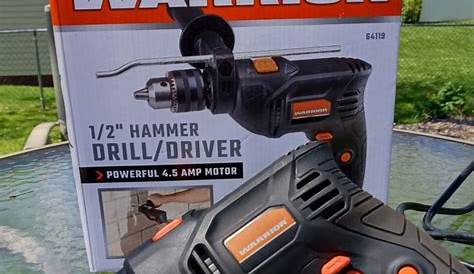 warrior 12v drill how to charge