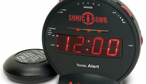 Alarm Clocks from Sonic Alert Can Get Your College Students to Class on