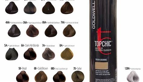 goldwell topchic color chart