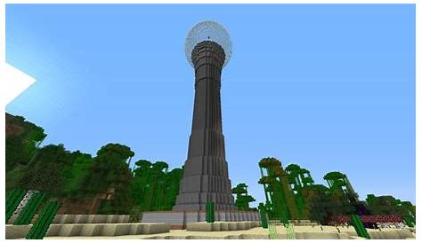 minecraft tower base designs