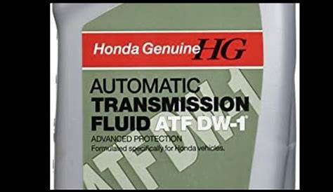 2003 honda odyssey transmission fluid change
