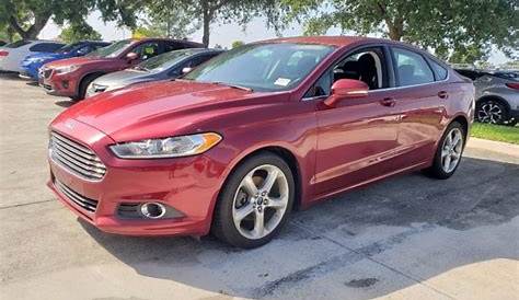 ford fusion 2013 red