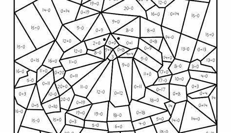 math coloring pages 1st grade