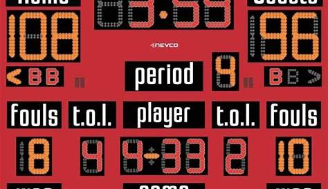 Nevco Digitally Printed Logo for Scoreboards - A91-128 | Anthem Sports