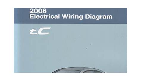 2008 Scion tC Electrical Wiring Diagram Original