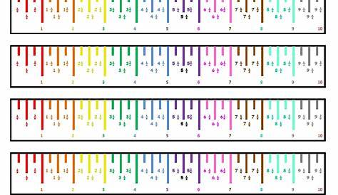 92 Free, Printable Rulers in Actual Size