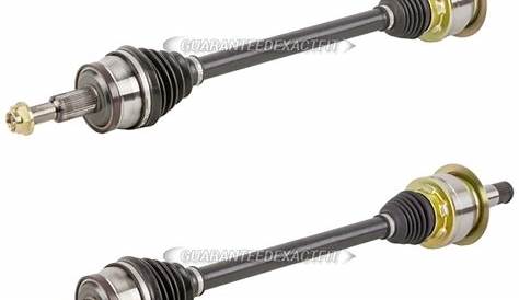 2014 Dodge Charger Drive Axle Kit All Wheel Drive - 5.7L Engine - Rear