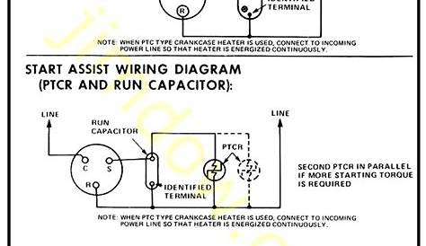 tecumseh compressor wiring diagram