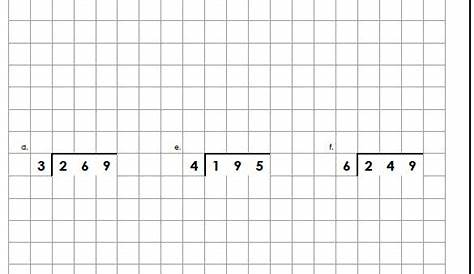 new long division method for 4th graders