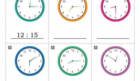 telling time to 5 minutes worksheets - telling time worksheets grade 4