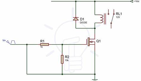 relay switch circuit diagram