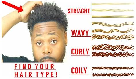 black hair types chart male