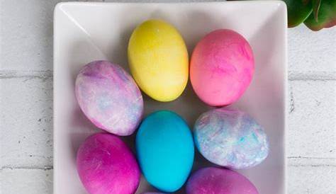 How to Dye Eggs With Food Coloring, Shaving Cream, & Household Items! | Dye eggs with food