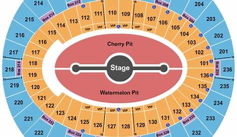 harry styles the forum seating chart
