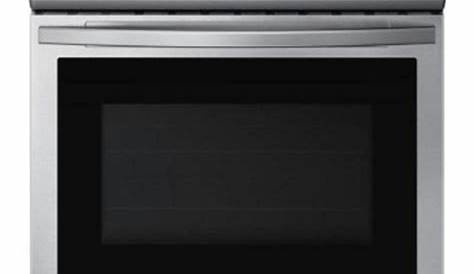 Samsung NE63T8711SS/AA 30" 6.3 cu.ft. Black Stainless Steel Electric