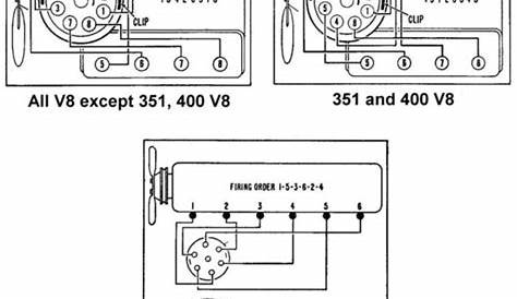 firing order layout for 302 ford engine