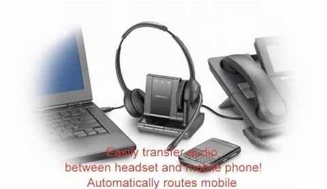 Plantronics Savi W710, W720, W730 and W740 from your Headset Amigos at