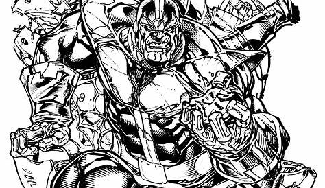 Adult Marvel Coloring Pages | Hakume Colors