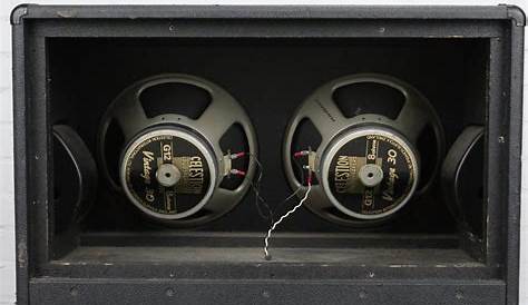 Mesa Boogie 4x12 Half Back Cab Celestion Vintage 30 & Eminence Speakers