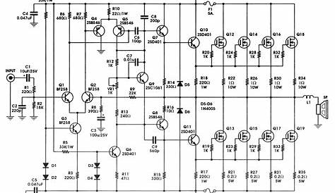 High Quality Mosfet Amplifier - Electronic Circuit