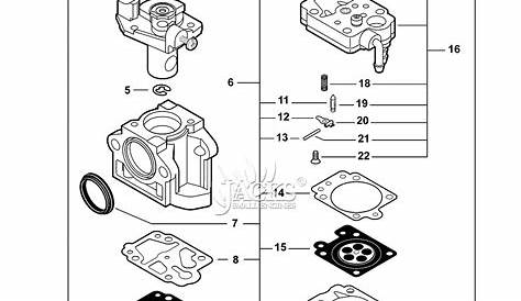 Echo PB-770T S/N: P03012001001 - P03012999999 Parts Diagram for Carburetor