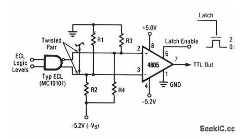 ECL_to_TTL_translator - Basic_Circuit - Circuit Diagram - SeekIC.com