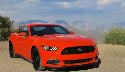 ford mustang ecoboost fuel type