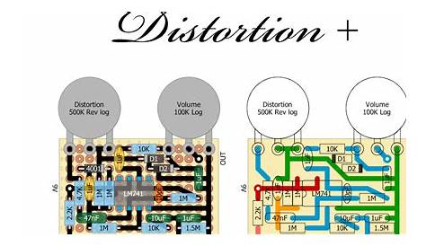 Perf and PCB Effects Layouts: MXR Distortion