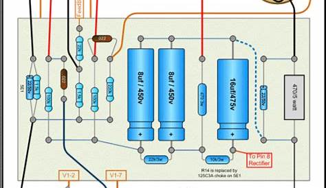 Tube Amp Schematics, Tube Amp Information, Tube Amp Projects Electronic