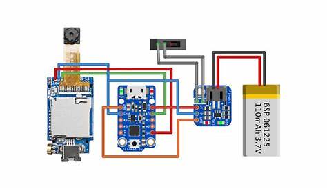 simple spy camera circuit diagram