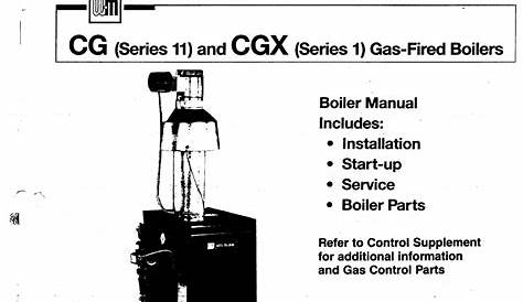 Weil-McLain CG Series 11 User's Manual - Free PDF Download (23 Pages)