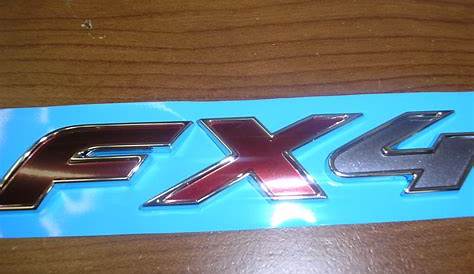 FX4 chrome emblems - Ford F150 Forum - Community of Ford Truck Fans