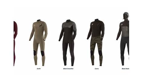 vissla wetsuit size chart