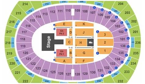 The Forum - Los Angeles Tickets inglewood California, Seating Charts