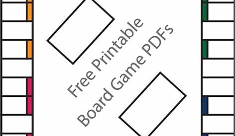 16 Free Printable Board Game Templates | HubPages