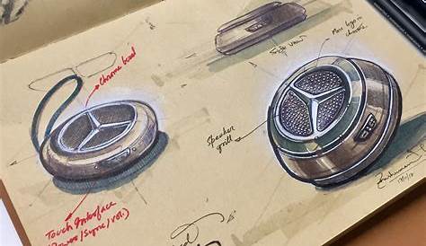 Mercedes-Benz Wireless Speakers on Behance