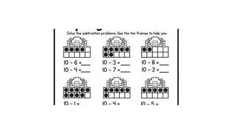 halloween addition and subtraction worksheet