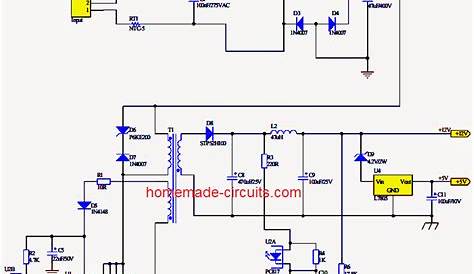 simple smps power supply circuit