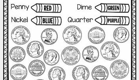 Printable Coin Worksheets